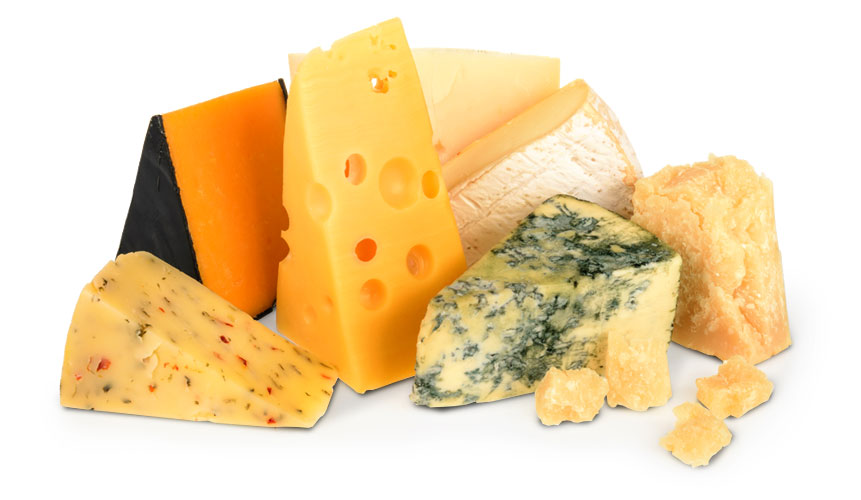 photo of various cheeses