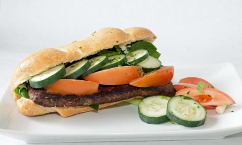 Beef Bastrami Sandwich
